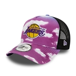 New Era NBA Cloud AOP Trucker Snapback - Los Angeles Lakers