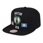 Mitchell & Ness NBA USA City Pride Snapback - Boston Celtics