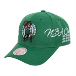 Mitchell & Ness NBA Champ Wrap Pro Snapback - Boston Celtics