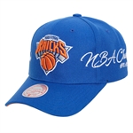 Mitchell & Ness NBA Champ Wrap Pro Snapback - New York Knicks