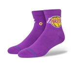 Stance NBA ST QTR Socks - Los Angeles Lakers