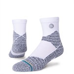 Stance Icon Sport QTR Socks - White