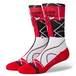Stance NBA Zone Socks - Chicago Bulls