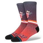 Stance NBA Fader Socks - Miami Heat