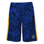 NBA Scribble Dribble Baller Shorts - Golden State Warrios | BARN