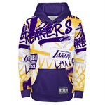 NBA Spray Ball P/O Hoodie - Los Angeles Lakers | BARN