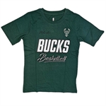 NBA Court Track T-Shirt - Milwaukee Bucks | BARN