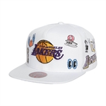 Mitchell & Ness NBA Handrawn Snapback - Los Angeles Lakers