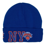 Mitchell & Ness HWC First Letterman Knit Beanie - New York Knicks