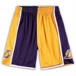 Mitchell & Ness NBA Split Swingman Shorts 2009 - Los Angeles Lakers