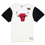 Mitchell & Ness NBA Color Blocked T-Shirt - Chicago Bulls