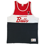 Mitchell & Ness NBA Script Logo Tanktop - Chicago Bulls