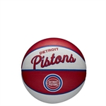 Wilson NBA Team Retro Basketball (3) - Detroit Pistons