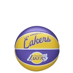 Wilson NBA Team Retro Basketball (3) - Los Angeles Lakers